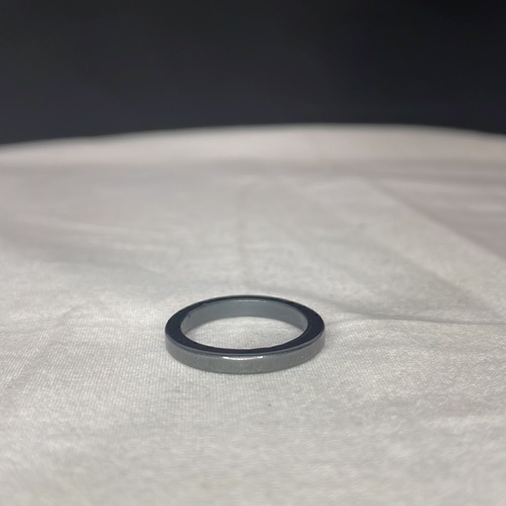 Dark metal ring